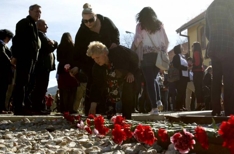 75 de ani de la deportarea evreilor din Macedonia au fost comemorați la Skopje