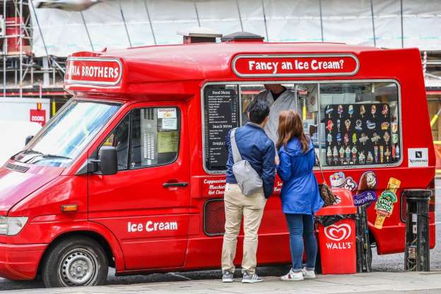 Maşinile de îngheţată vor fi interzise în unele zone din Londra