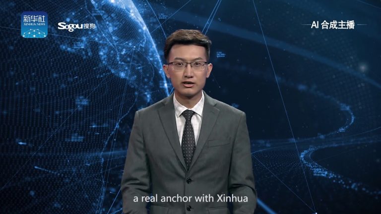 Chinezii au creat un prezentator de știri virtual