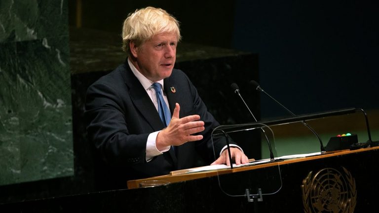 Boris Johnson compară Brexitul cu soarta lui Prometeu