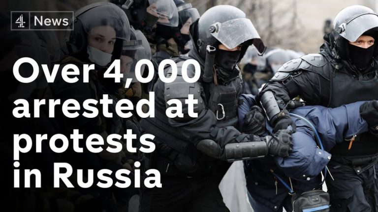 UE deplânge arestarea a peste 5000 de protestatari în Rusia