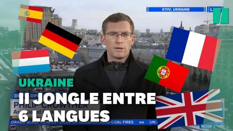 Un reporter care transmite ştiri din Ucraina în şase limbi a devenit viral pe net