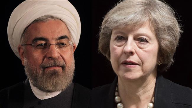 May îl asigură pe Rouhani că europenii îşi menţin angajamentul faţă de acordul nuclear cu Iranul