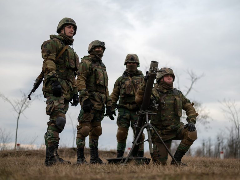 Militarii moldoveni se instruiesc în România