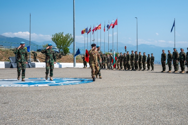 Pacificatorii moldoveni al Armatei Naţionale și-au început activitatea de menținere a păcii KFOR din Kosovo
