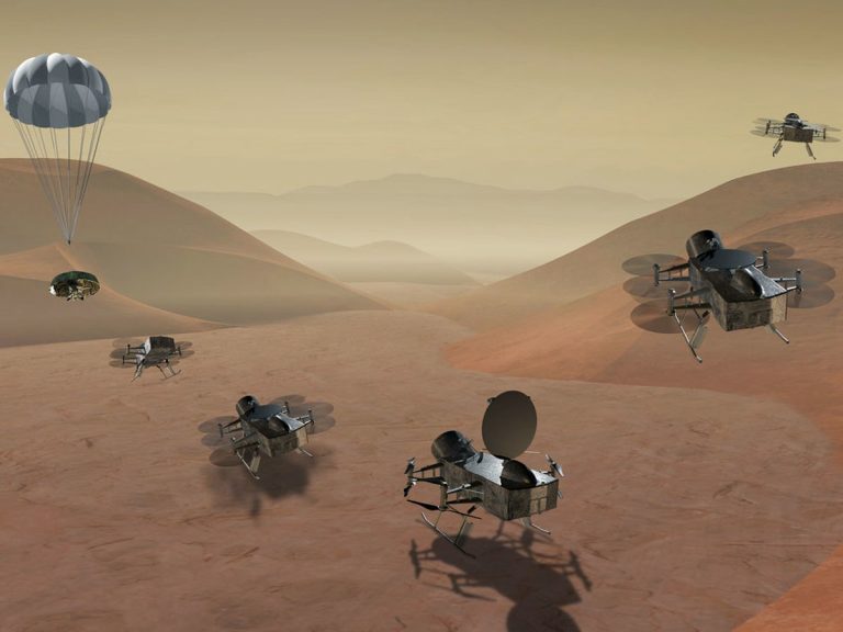 NASA va trimite un robot pe o lună a lui Saturn