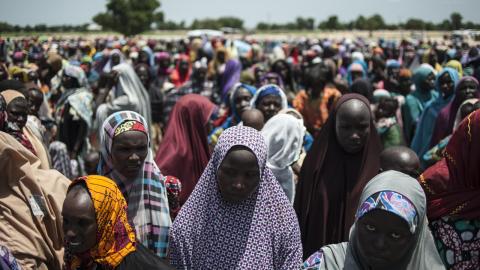 Mii de refugiaţi manifestează în nord-estul Nigeriei împotriva lipsei de hrană şi medicamente