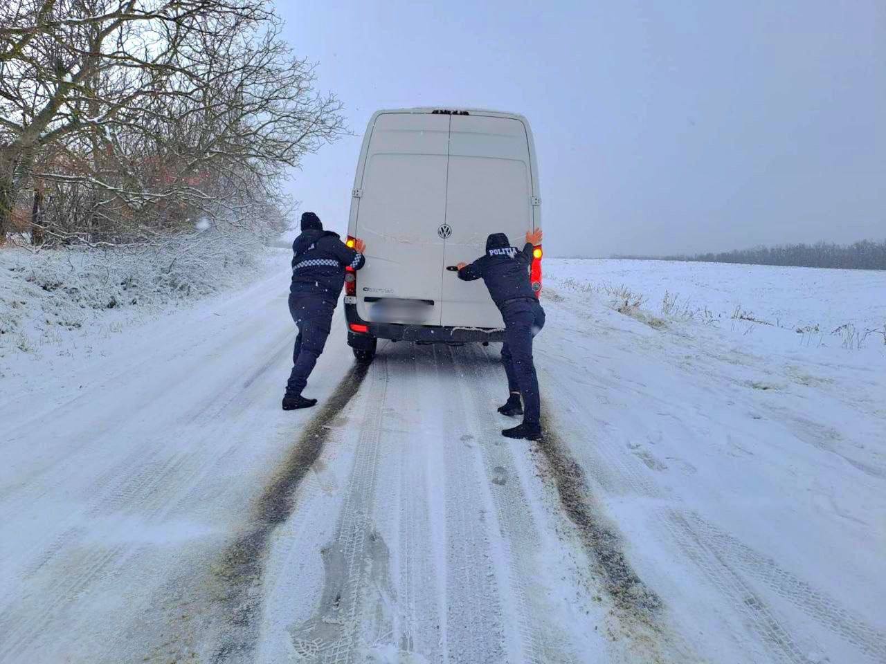Condițiile meteo au pus la încercare nervii șoferilor 2 nord 2