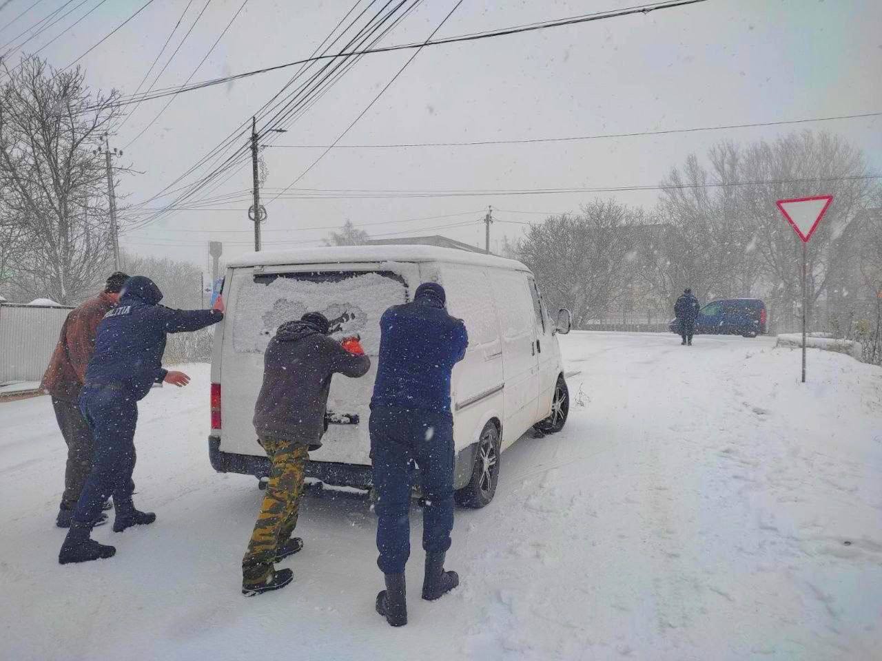 Condițiile meteo au pus la încercare nervii șoferilor 1 nord1