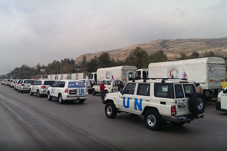Siria primește noi loturi de ajutoare din Iordania, România și Bulgaria
