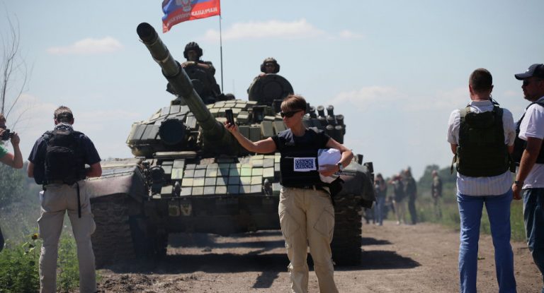 Misiunea de observare a OSCE în estul Ucrainei a reperat echipamente de concepţie rusă în teritoriile separatiste