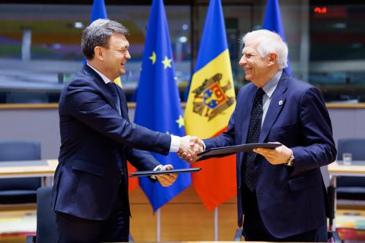 R. Moldova a semnat Parteneriatul de Securitate și Apărare cu UE