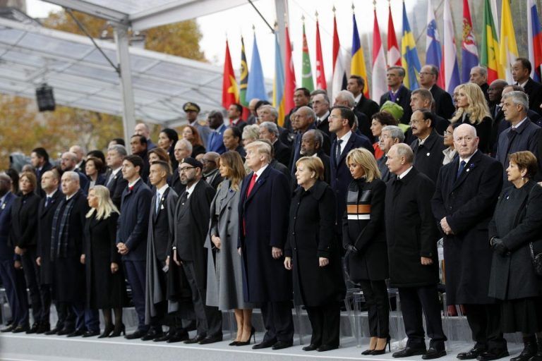 Peste 70 de lideri internaționali au participat la celebrarea Centenarului Armistiţiului