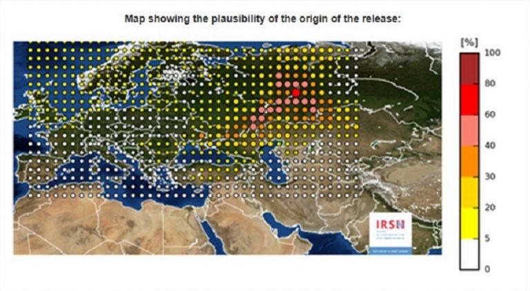 Agenţia rusă de meteorologie Rosgidromet recunoaște poluarea cu ruteniu-106
