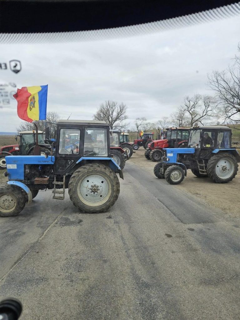 Drumul de acces spre PTV Leușeni-Albița a fost blocat