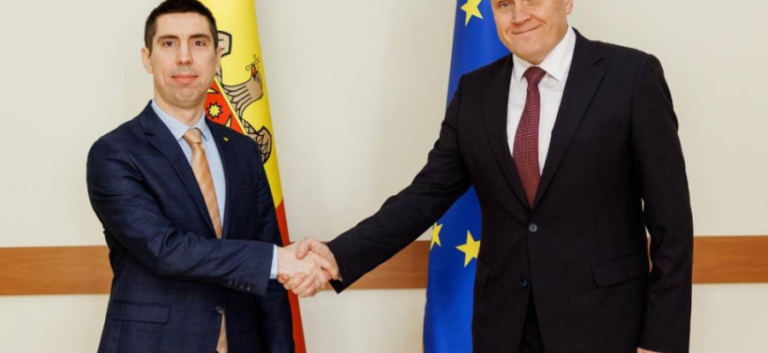 Mihai Popșoi a avut o întrevedere cu ambasadorul Ucrainei, Marko Shevchenko