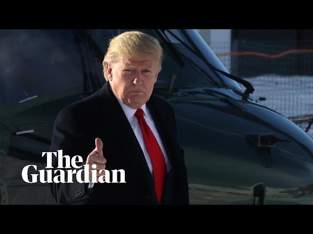 Donald Trump a sosit la Davos