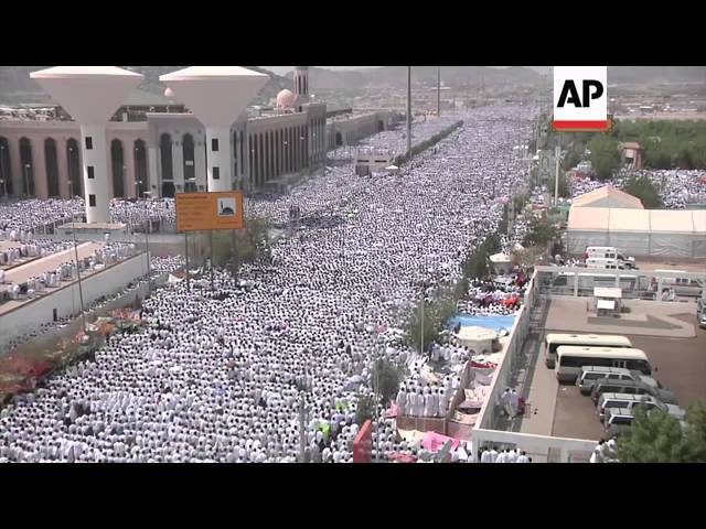 Peste două milioane de pelerini la adunarea de pe Muntele Arafat, momentul de vârf al pelerinajului la Mecca