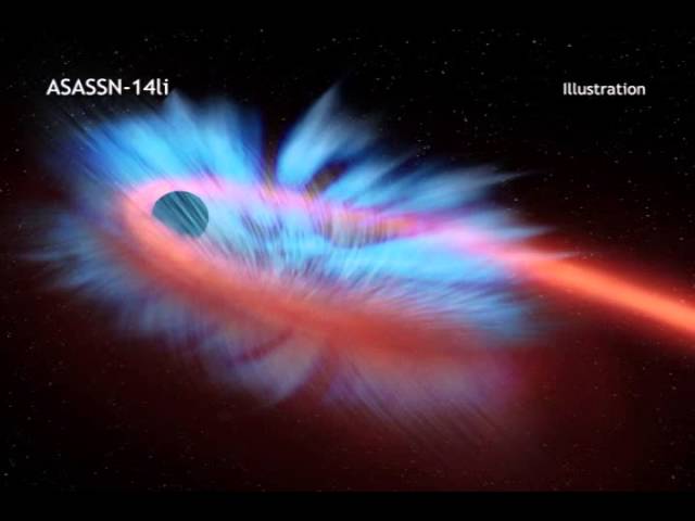 Imaginea săptămânii de la NASA: O stea rătăceşte prea aproape de o gaură neagră