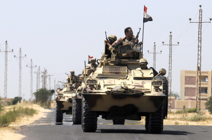Armata egipteană a ucis șaisprezece militanţi jihadiști într-o operaţiune în Peninsula Sinai