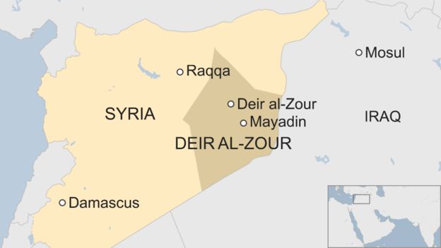 Avans considerabil. Forțele guvernamentale siriene au cucerit una din ultimele redute întărite ale Statului Islamic. Orașul Mayadin a căzut