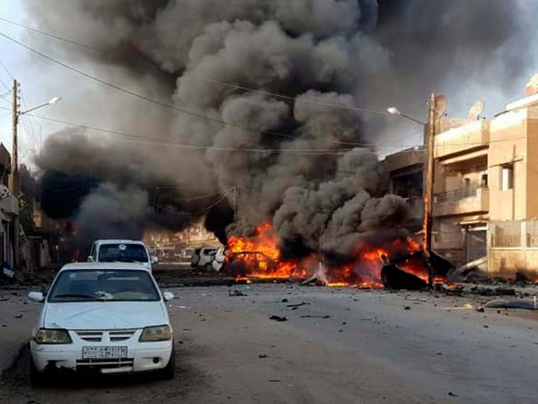 Opt oameni ucişi într-un atac cu bombă în nord-vestul Siriei