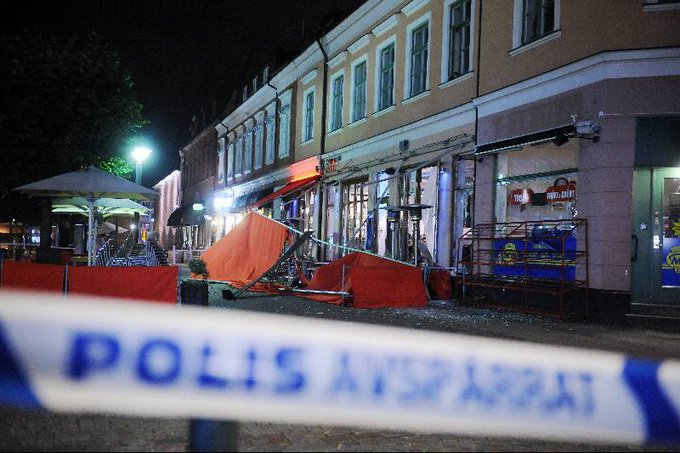 O tânără a fost grav rănită într-o explozie în sudul Suediei