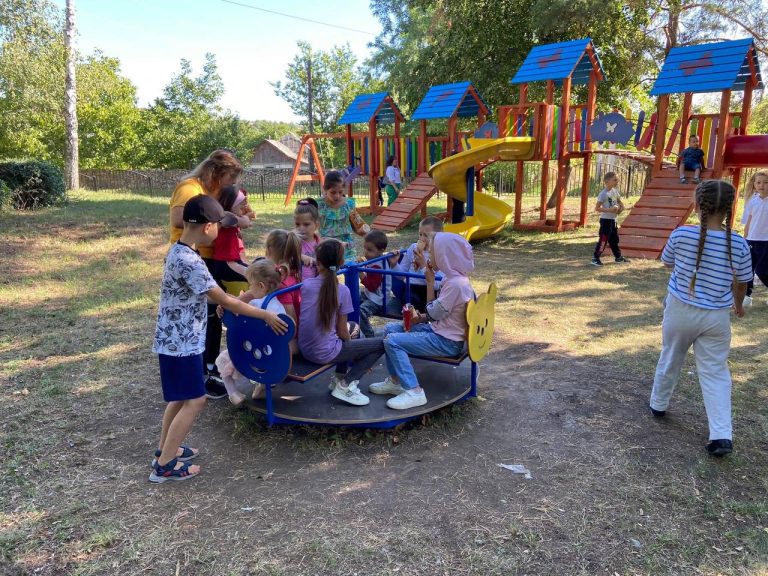 Parc de joacă pentru micuții de la Olișcani