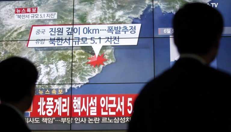 Japonia şi Coreea de Sud confirmă că Phenianul a efectuat un nou test nuclear