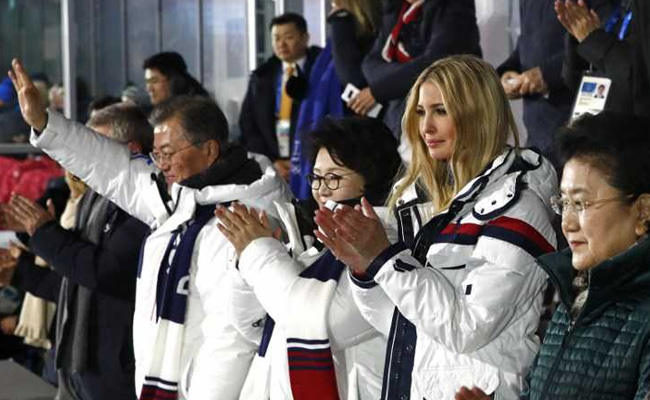 Generalul nord-coreean Kim Yong-chol şi Ivanka Trump au participat la ceremonia de încheiere a Jocurilor Olimpice