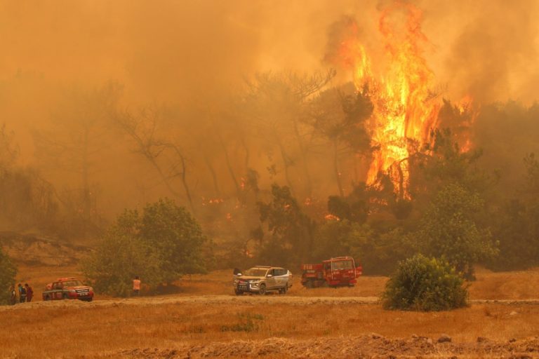 Cel puţin şase incendii de vegetaţie din Turcia sunt încă scăpate de sub control