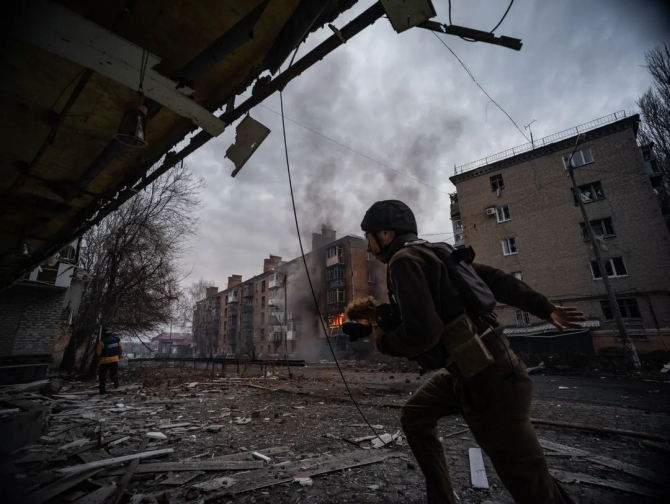 Lupte violente în apropiere de Ceasiv Iar, un oraş-cheie din Ucrainei